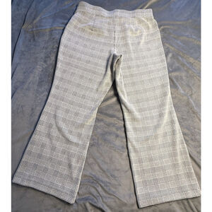 Michael Kors Pants Size L Womens Houndstooth Pull On Casual